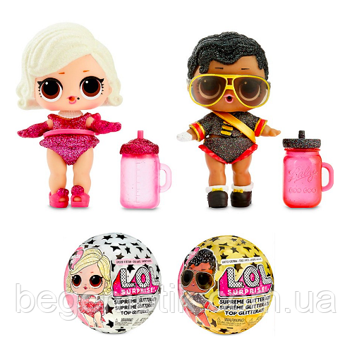 Игровой набор MGA Entertainment из двух кукол ЛОЛ Supreme Glitterati L.O.L. Surprise Limited Edition