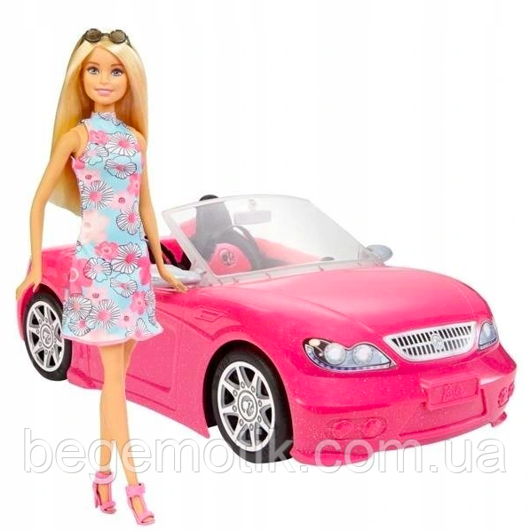 Barbie кукла Барби и гламурный кабриолет FPR57 Convertible and Doll Pack