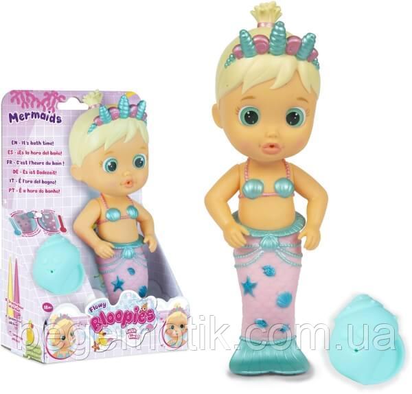 IMC Toys Кукла русалочка для купания Bloopies — Flowy, брызгается водой и пузырями Mermaids Flowy