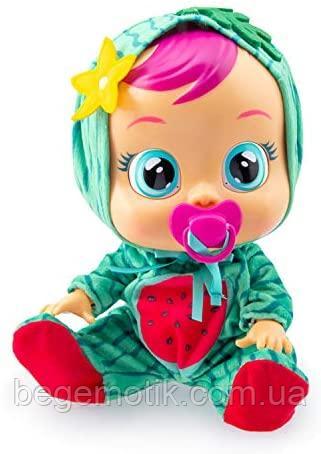 Интерактивная Кукла плакса IMC Toys 93805 Cry Babies MEL Тутти Фрутти Пупс Плачущий младенец МЭЛ Арбузик