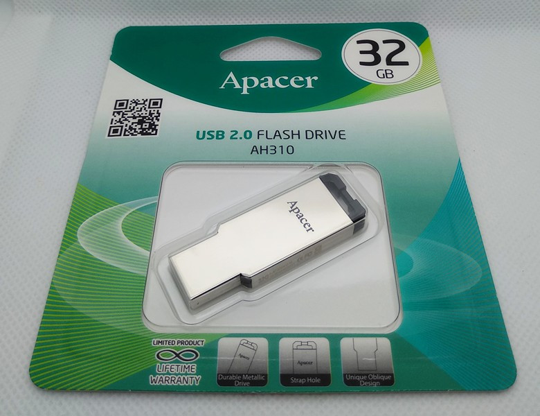 Флешка USB 2.0, 32Gb, Apacer AH310