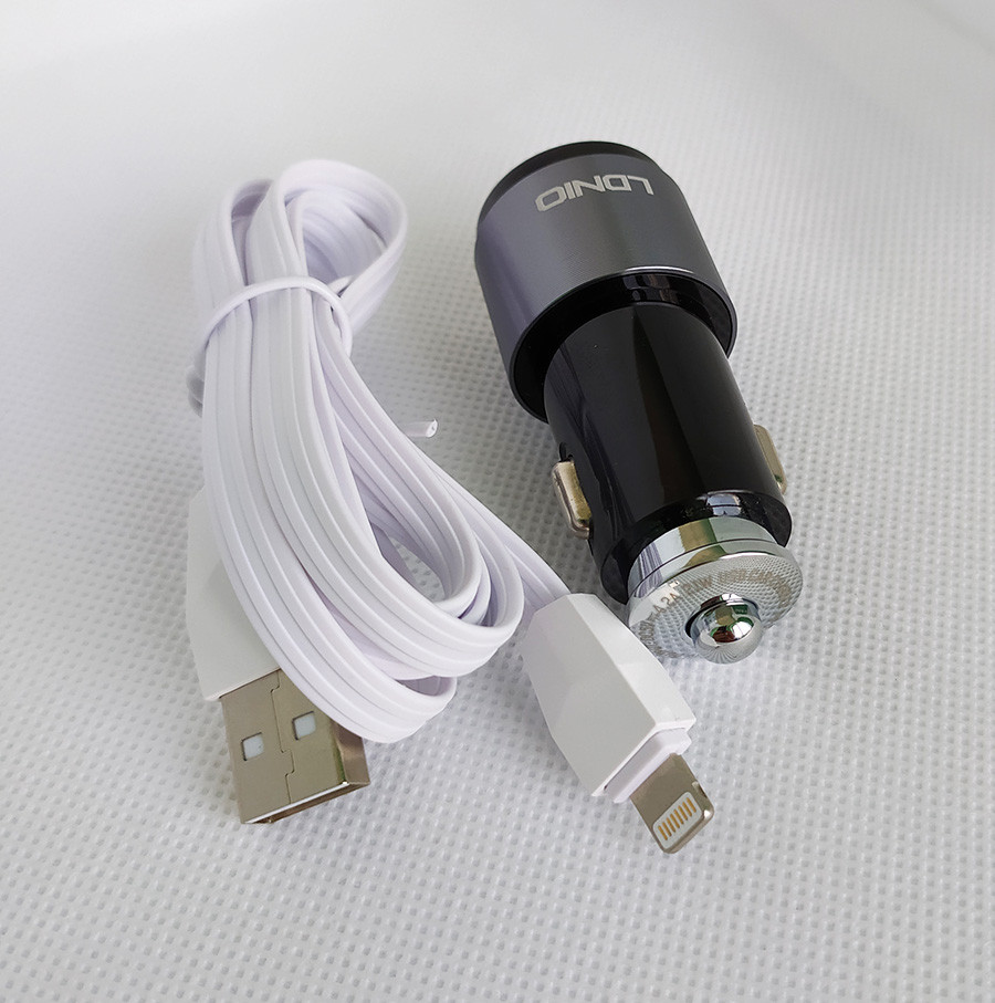 АЗУ LDNIO C403, 4.2A с кабелем Lightning
