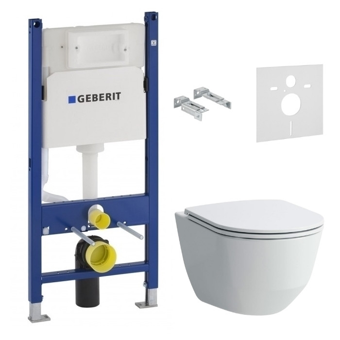 Подвесной унитаз LAUFEN PRO Rimless + инсталяция Geberit Duofix