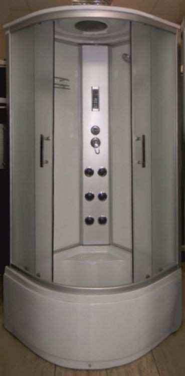 Гидромассажный бокс Atlantis AKL 50P XL 90x90 с высоким поддоном