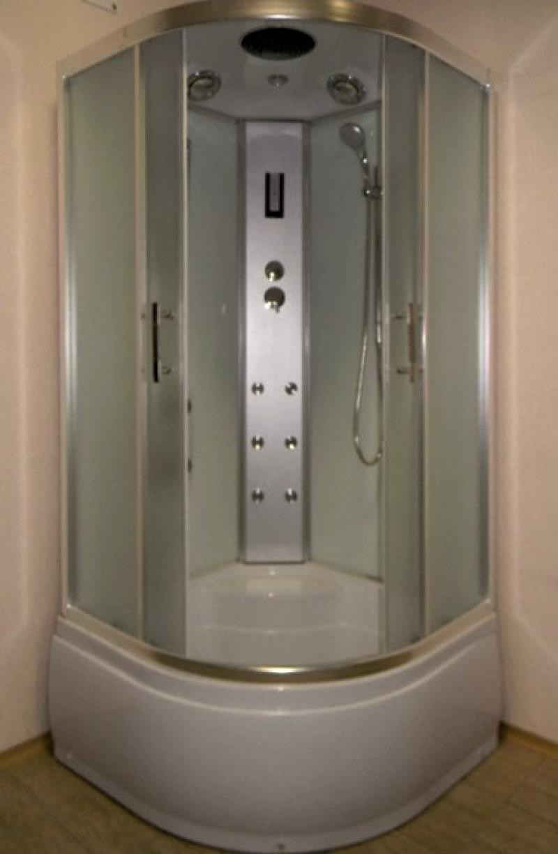Гидромассажный бокс Atlantis AKL 1325P XL Standard 80x80 с высоким поддоном