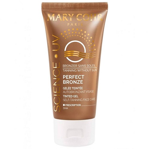 Крем с пигментом загара для лица Mary Cohr Perfect Bronze Face