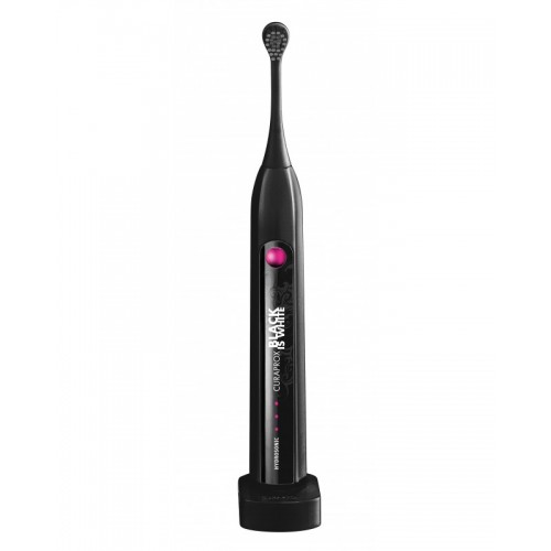 Звуковая зубная щетка Curaprox Hydrosonic Black is White