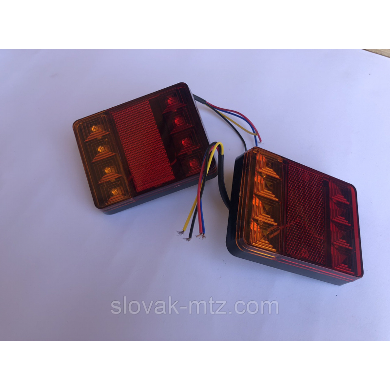 Фонарь задний до сельхозтехники (24v 120мм х 95мм х 22мм)