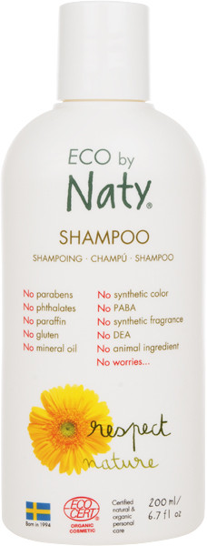 Органический шампунь для всей семьи Eco by Naty 200 мл