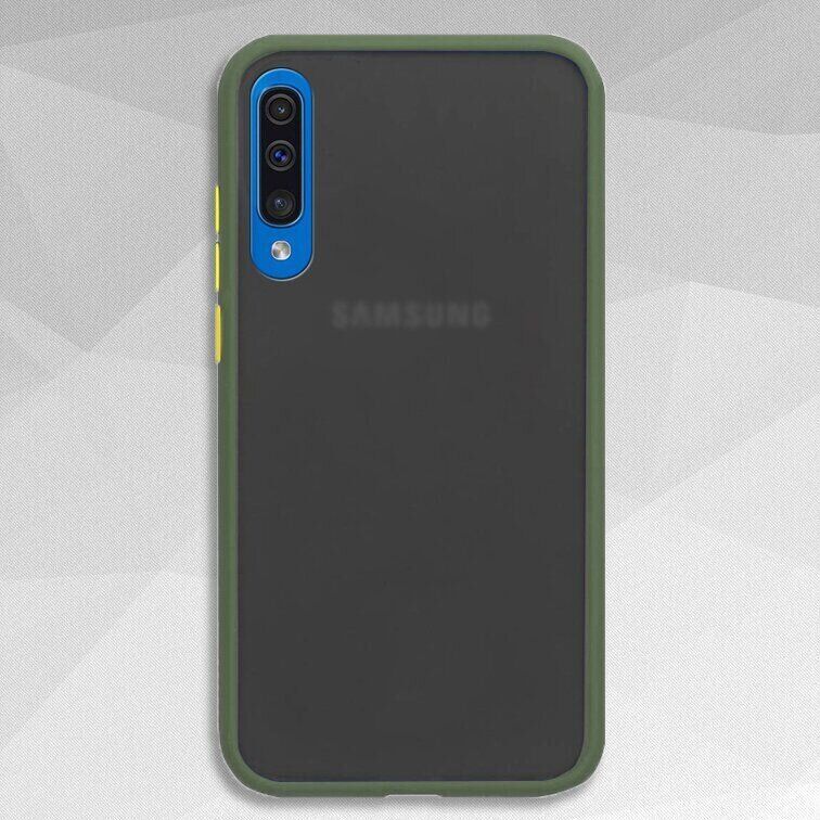 Чехол Buttons Shield для Samsung Galaxy A51 цвет Зелёный