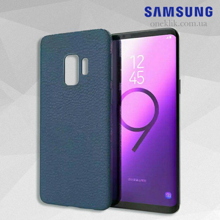 Силиконовый чехол под кожу для Samsung Galaxy S9 Plus цвет Чёрный