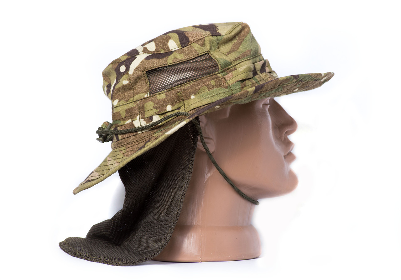 Панама "OUTDOOR" с защитой шеи, Multicam, 100% хб