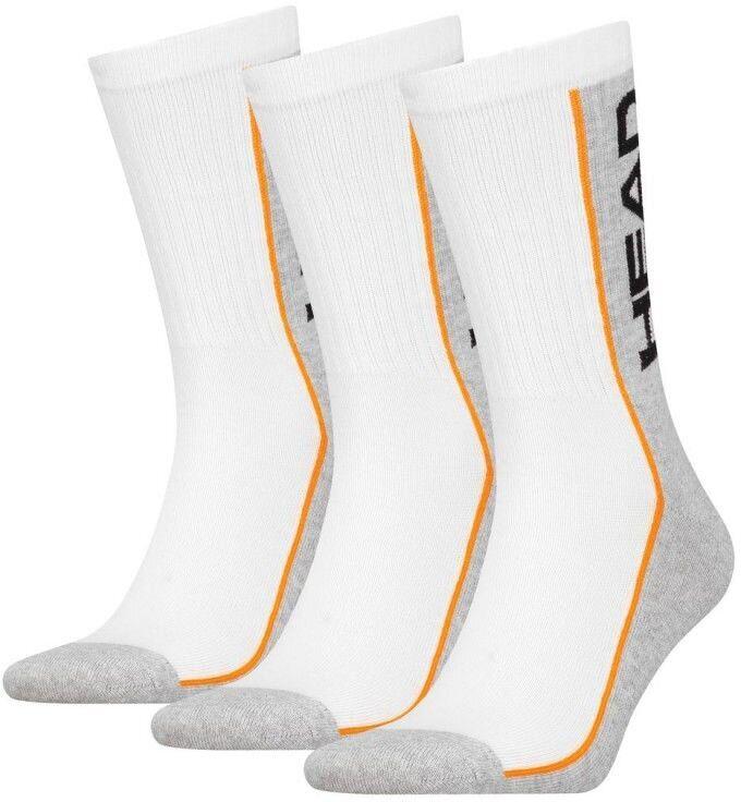 Шкарпетки Performance Short Crew 3-pack white/gray