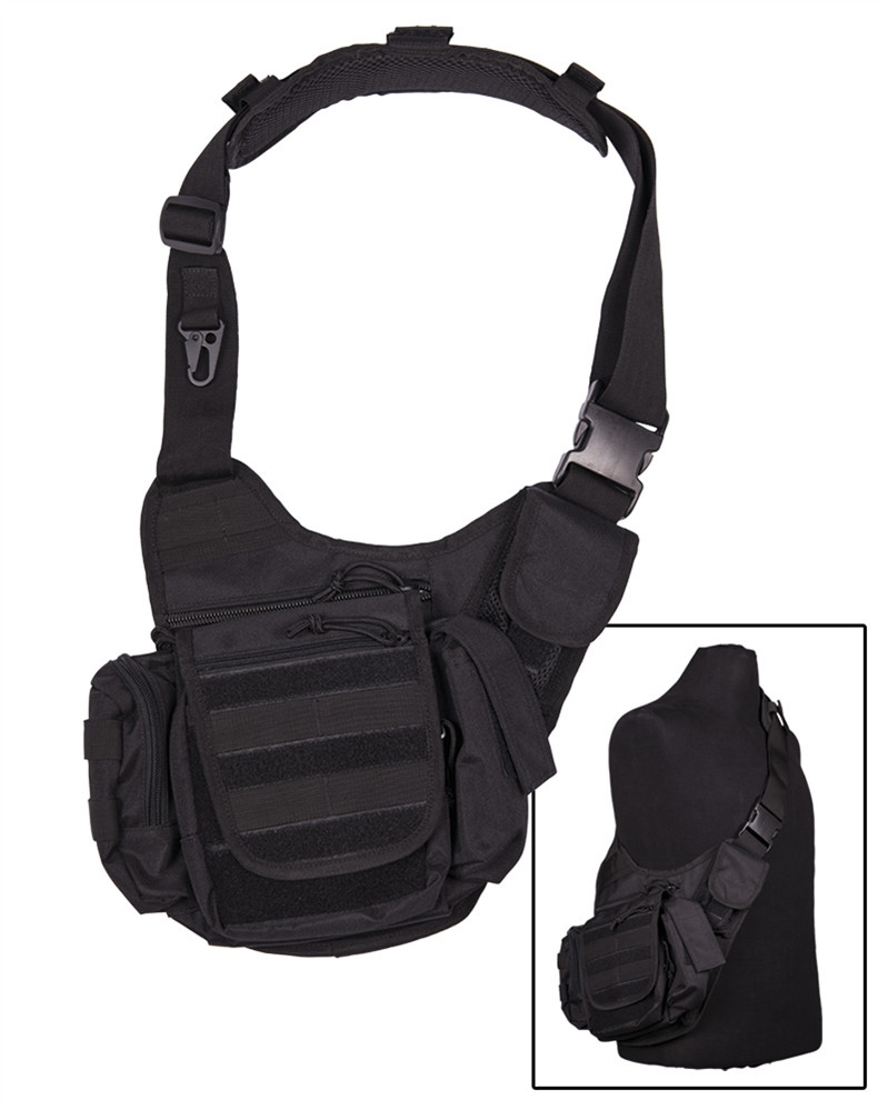 СУМКА МУЛЬТИФУНКЦИОНАЛЬНАЯ "SLING BAG" (BLACK) Mil-Tec Sturm (Германия)