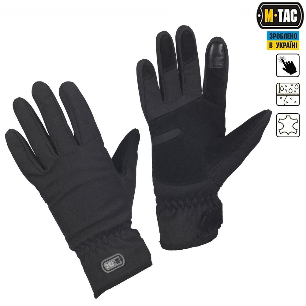 M-TAC ПЕРЧАТКИ WINTER TACTICAL WATERPROOF BLACK