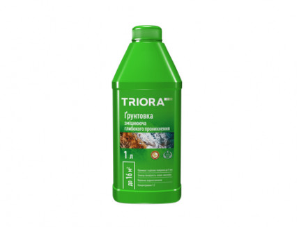 Грунтовка глубокого проникновения Triora для внутренних и наружных работ