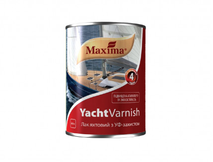 Лак яхтный Maxima полуматовый