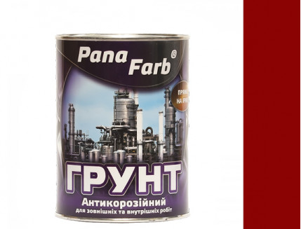 Грунт PanaFarb ГФ-021П по дереву и металлу красно-коричневый