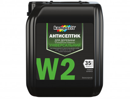 Антисептик для древесины Kompozit W2 универсальный