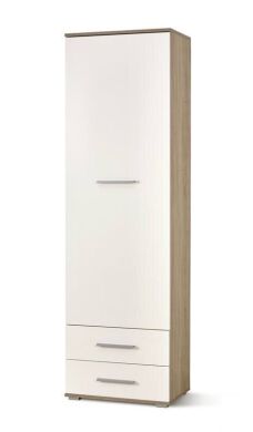 Стеллаж Halmar LIMA REG-1 Белый, Дуб сонома