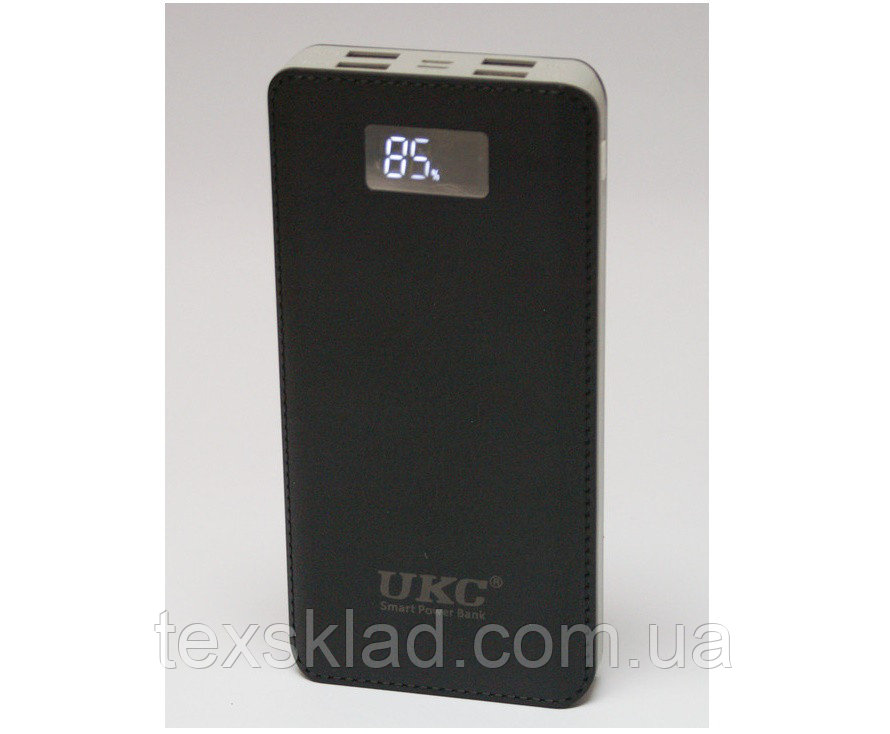 Power Bank Внешний аккумулятор UKC 50 000 mAh с дисплеем заряда и фонариком