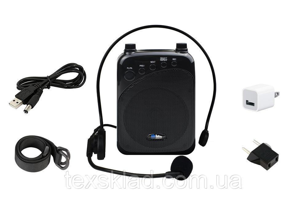 Громкоговоритель для гида на пояс GID-35W (MP3,FM,AUX)