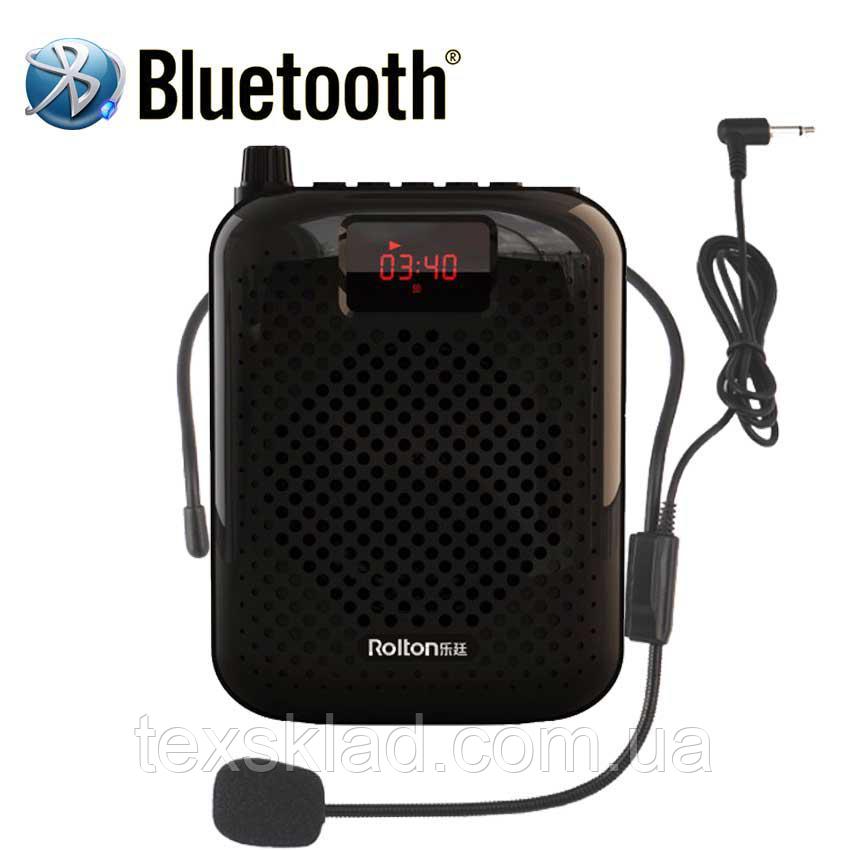 Усилитель голоса для экскурсовода Rolton K500 (USB/FM/Bluetooth/Аккумулятор)