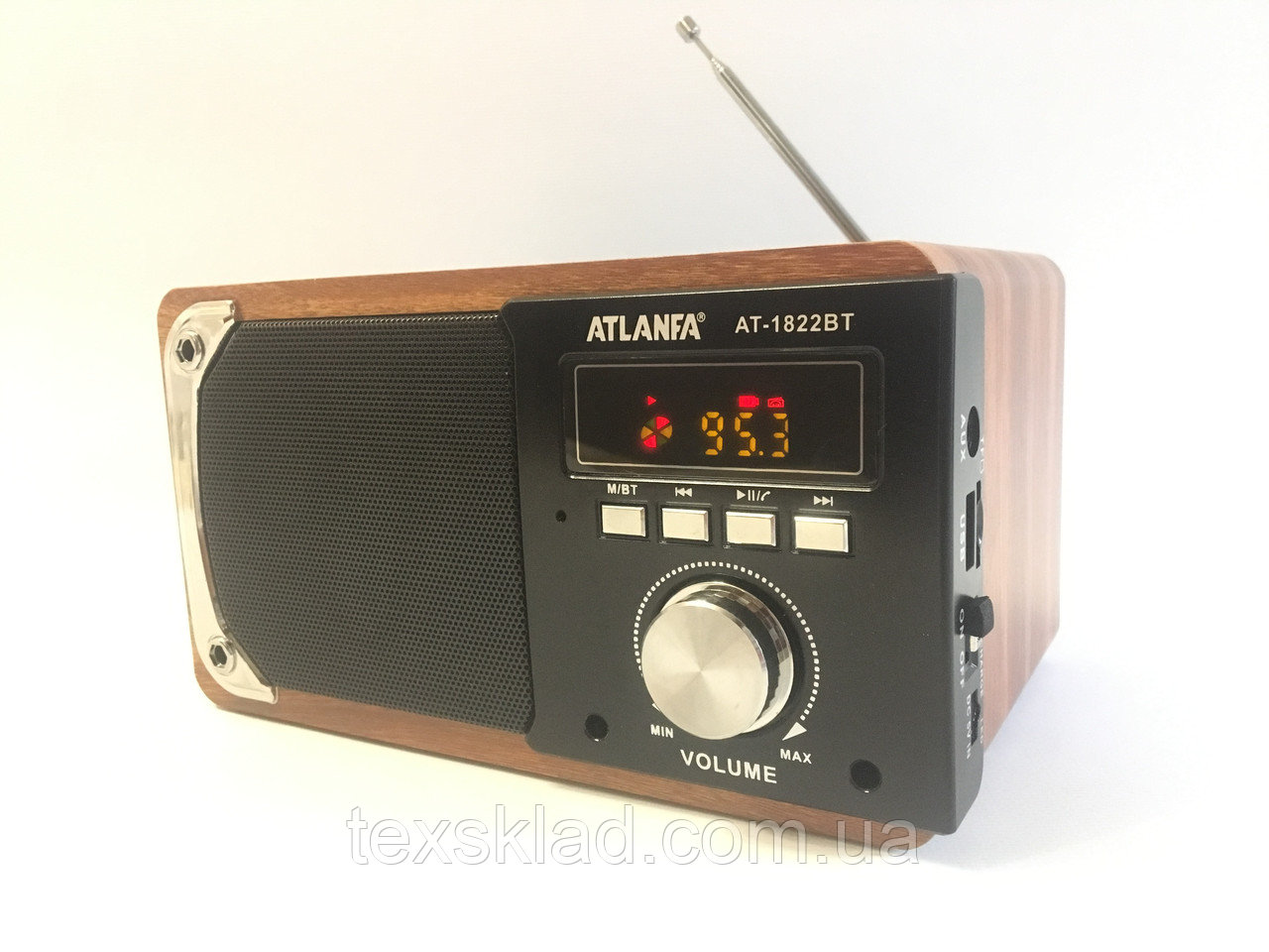 Портативная колонка Super Bass AT-1822BT (USB/FM/Bluetooth)