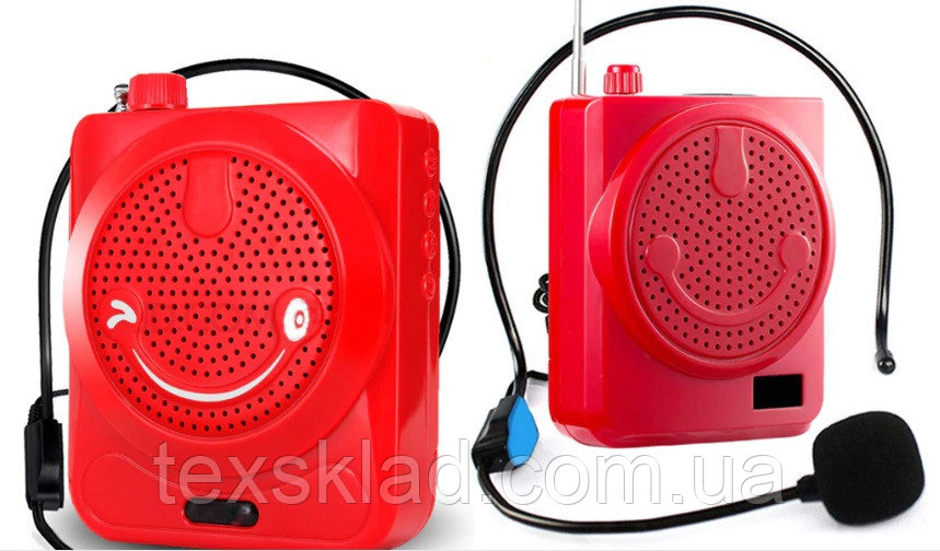 Усилитель голоса для экскурсовода Jisentra E321 (USB/FM/Bluetooth/Аккумулятор)