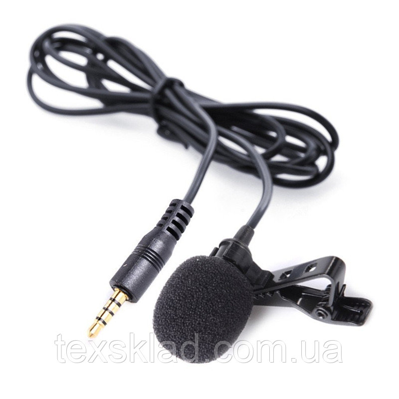 Петличный конденсаторный микрофон для "SRS Guide RG-616R Receiver"