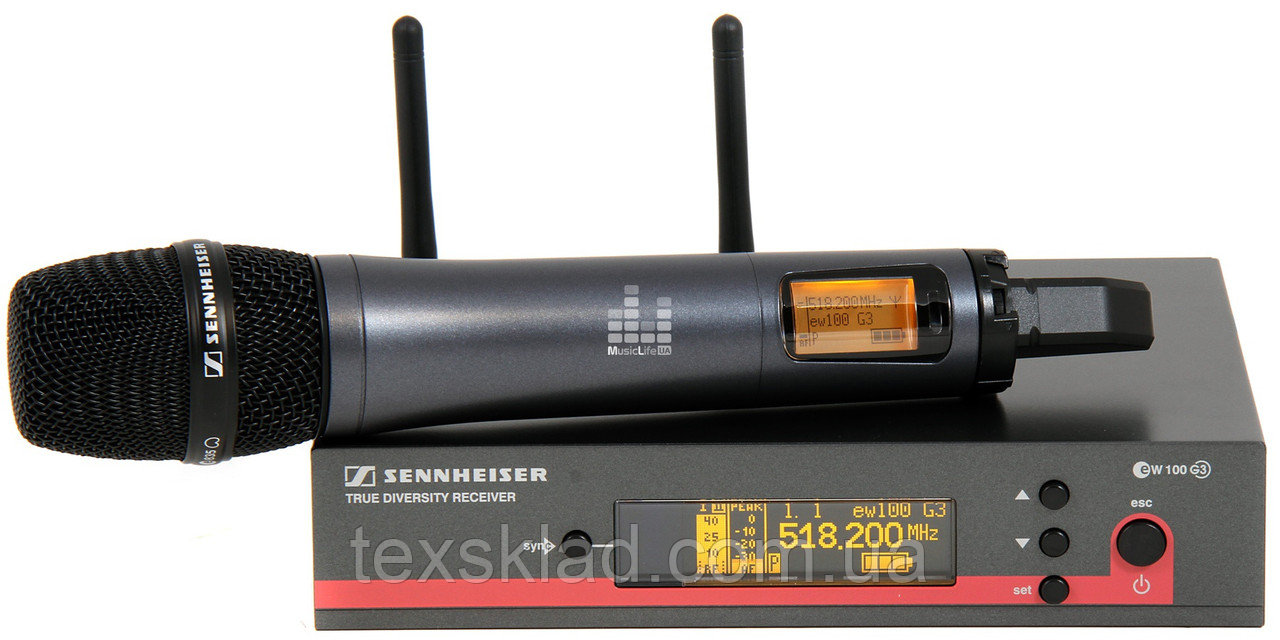 Профессиональный вокальный радиомикрофон Sennheiser EW-135 G3