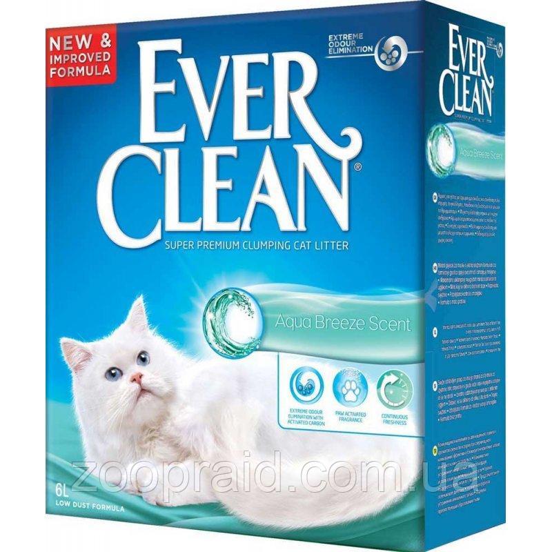 Кошачий наполнитель Ever Clean Aqua Breeze Scent - 6л