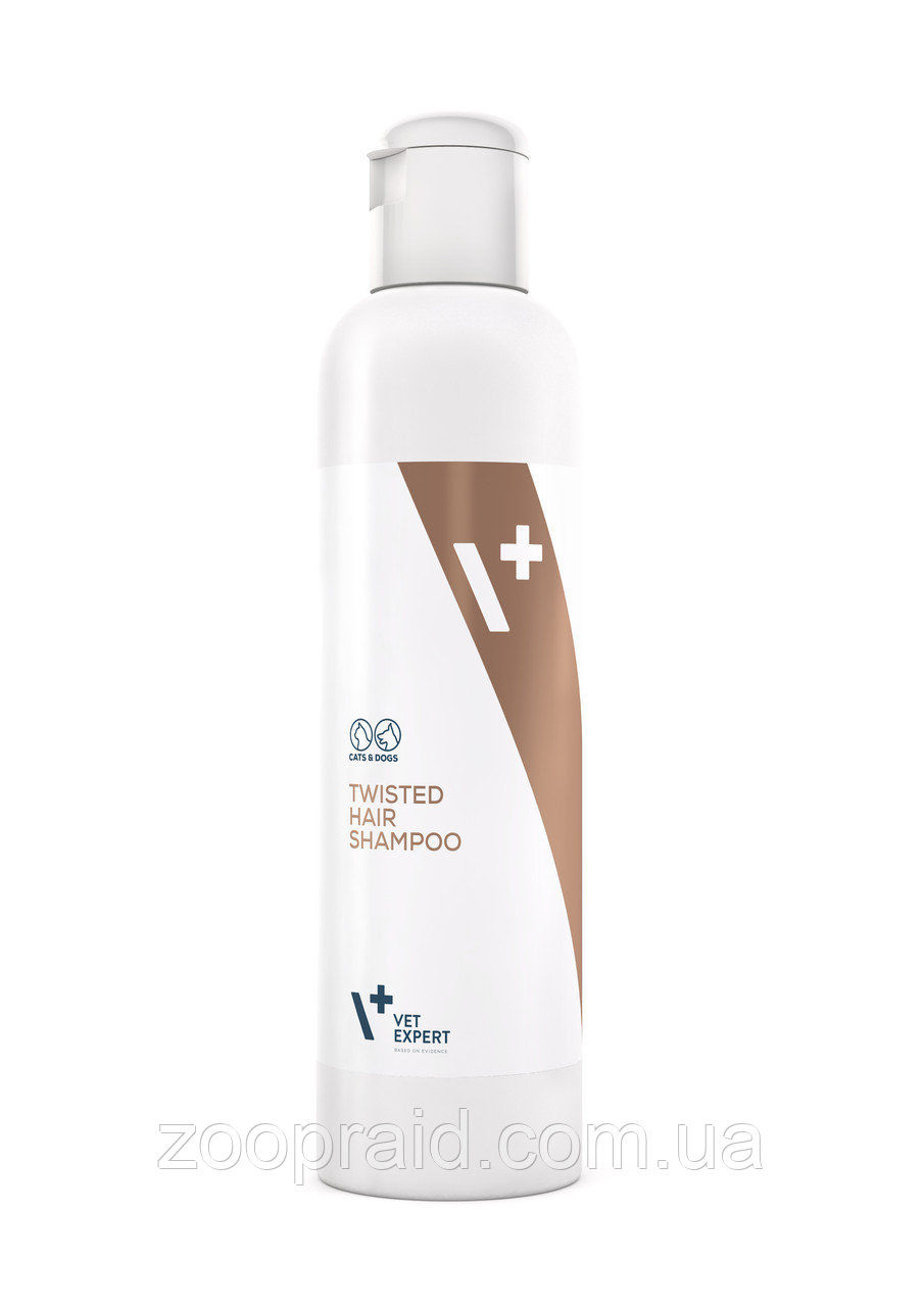 Профессиональный шампунь, облегчает расчесывание собак и котов VetExpert Twisted Hair Shampoo250 мл