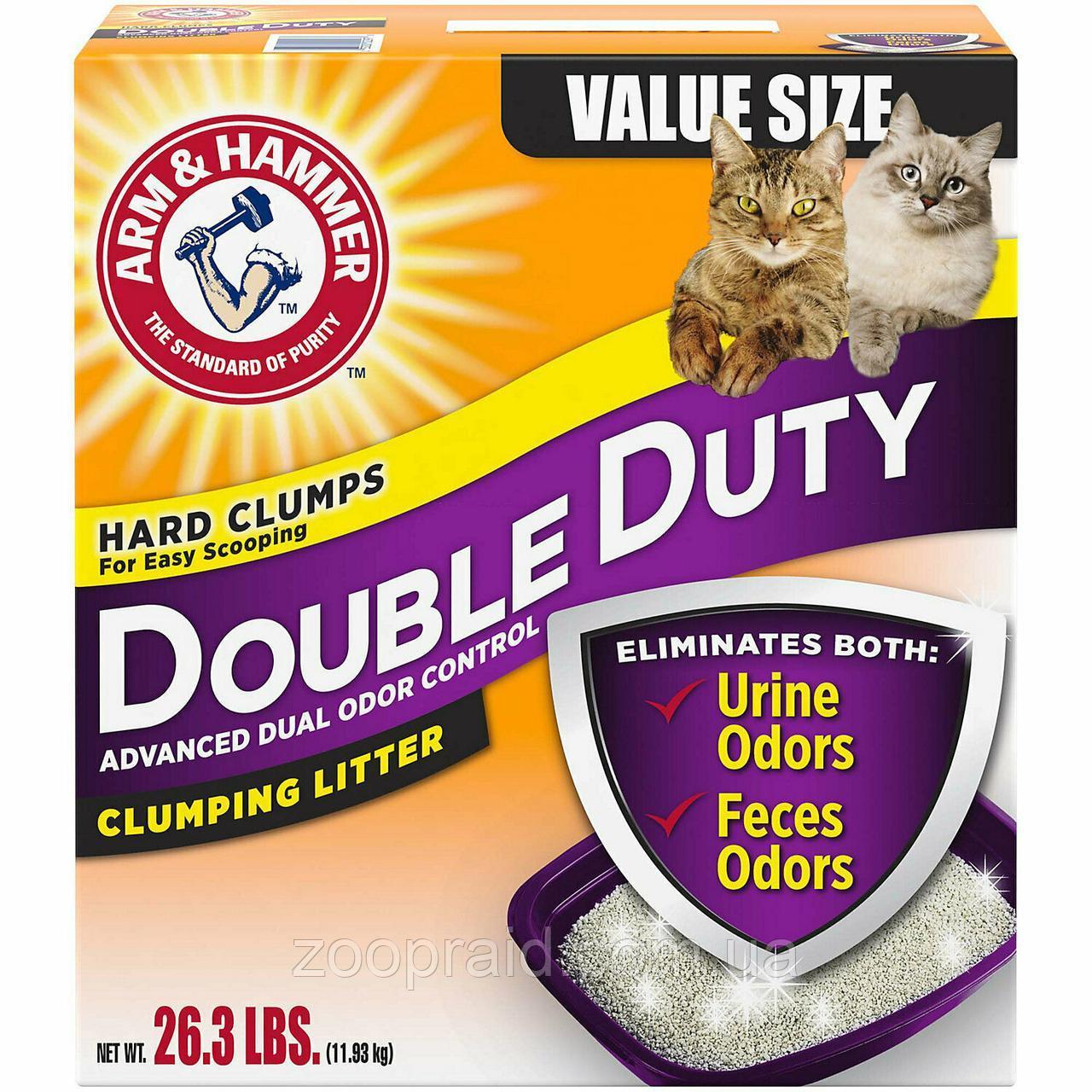 Наполнитель Arm &amp; Hammer DOUBLE DUTY (Арм Хаммер для котячого туалету, аромат свіжості), 9,07кг.