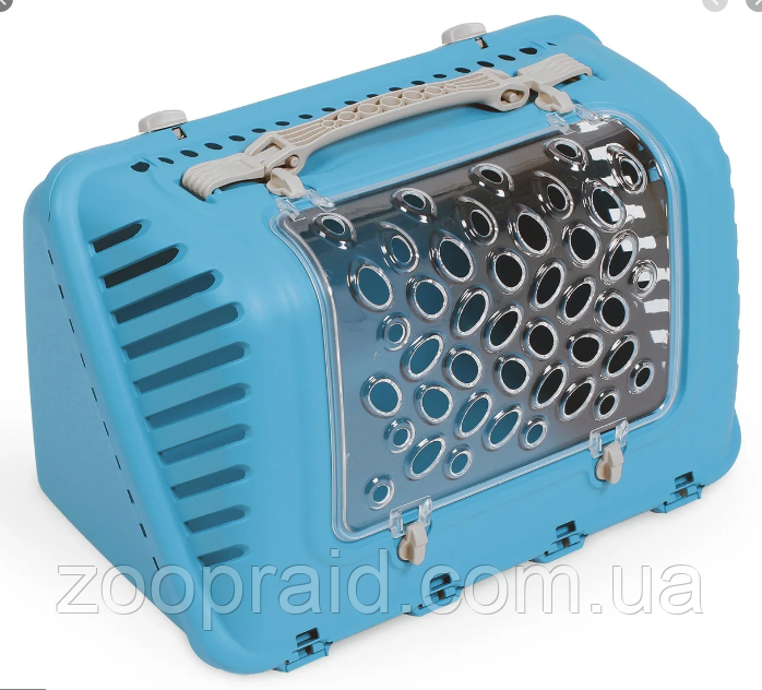 Переноска P-BAG FASHION Blue, ремень в комплекте, 44,5*26,5*28 h (6 шт в ящ) Вес жив. 10кг.
