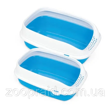 Туалет д/кош с рамкой BETA PLUS MINI BLUE, 43x31x16