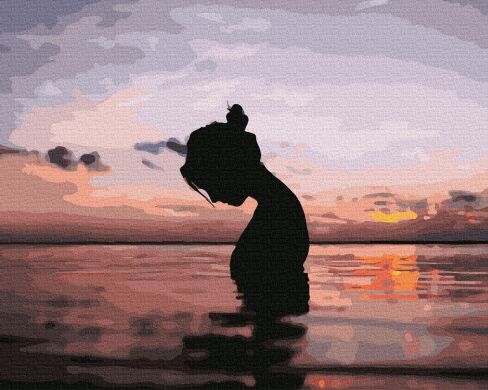 Подводный мир. Картина по номерам (без коробки)