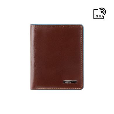 Кошелек мужской Visconti ALP84 Smith (Italian Brown)