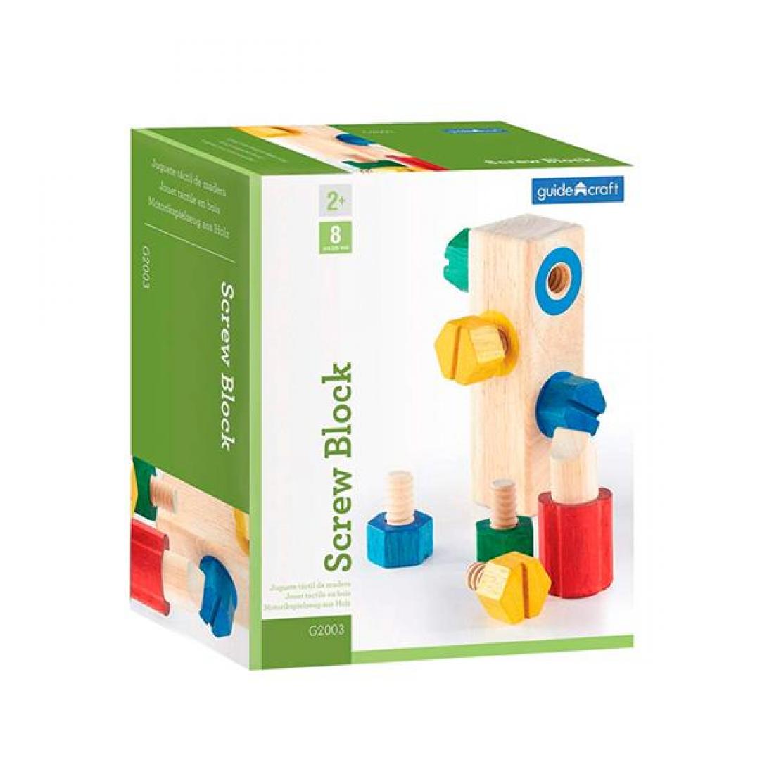 Игровой набор Guidecraft Manipulatives Блок с винтами (G2003)