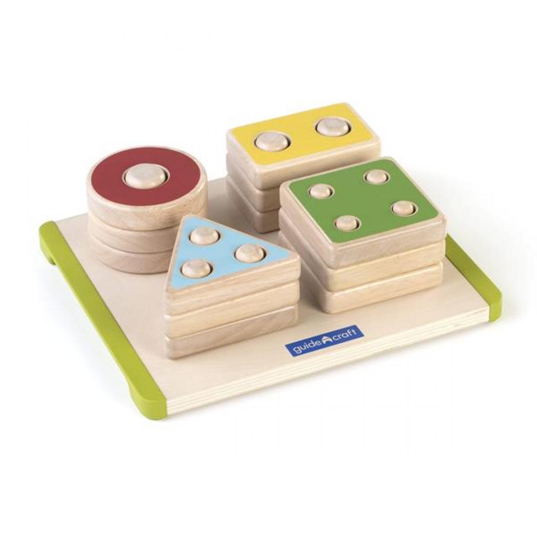 Сортер Guidecraft Manipulatives Фигуры геометрии (G6738)