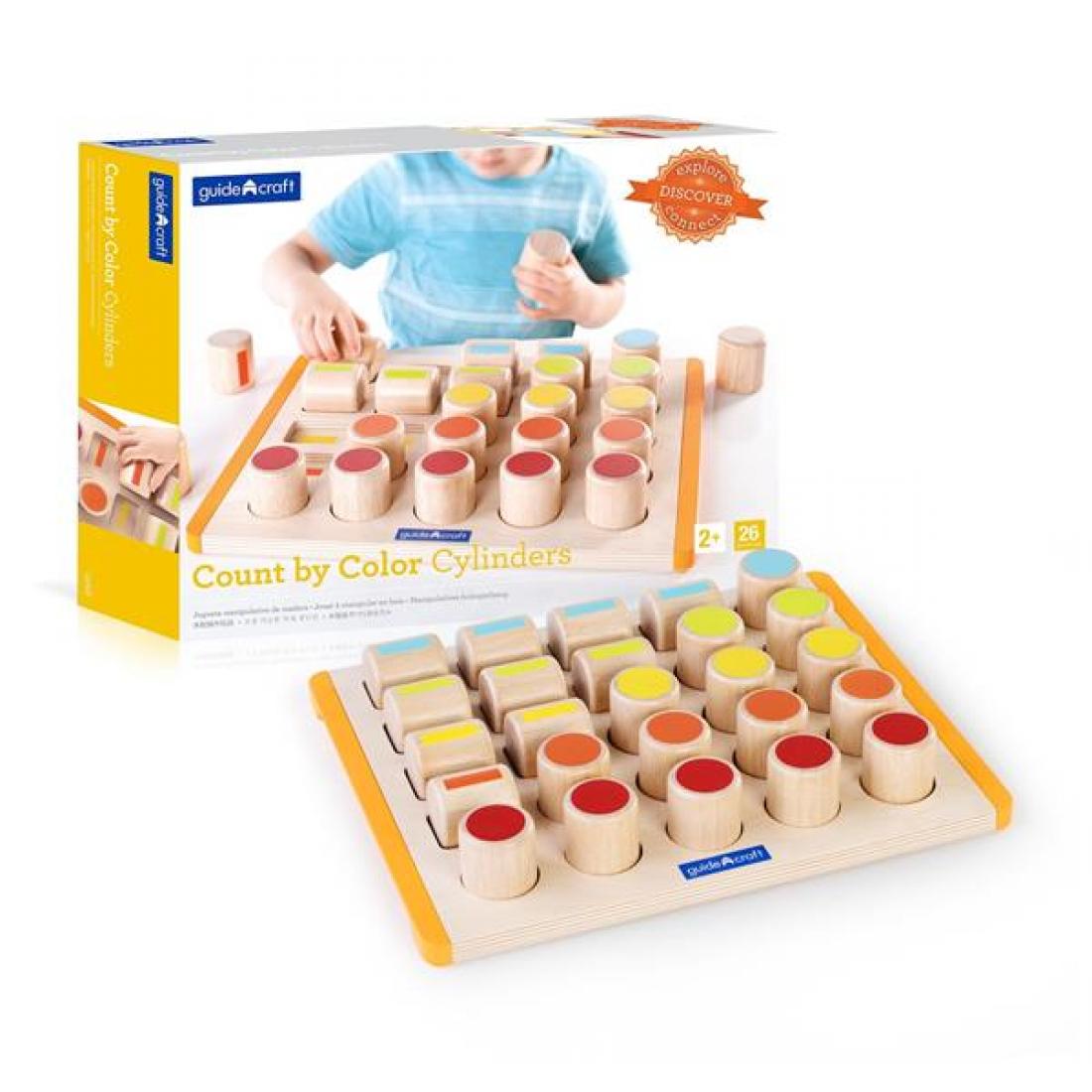 Набор для обучения Guidecraft Manipulatives Счетные цилиндры (G6902)