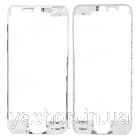 Рамка крепления дисплея для Apple iPhone 5S белая
