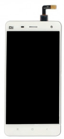 Дисплей Xiaomi Mi4 с сенсором (тачскрином) белый