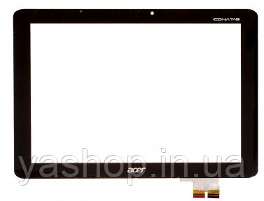 Сенсор (тачскрин) Acer A510 Iconia Tab, A511 Iconia Tab, A700 Iconia Tab, A701 Iconia Tab черный