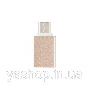 OTG переходник IVON OTG Type-C gold