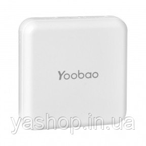 Внешний аккумулятор (Повербанк) Power Bank Yoobao M4 mini 10000 mAh White