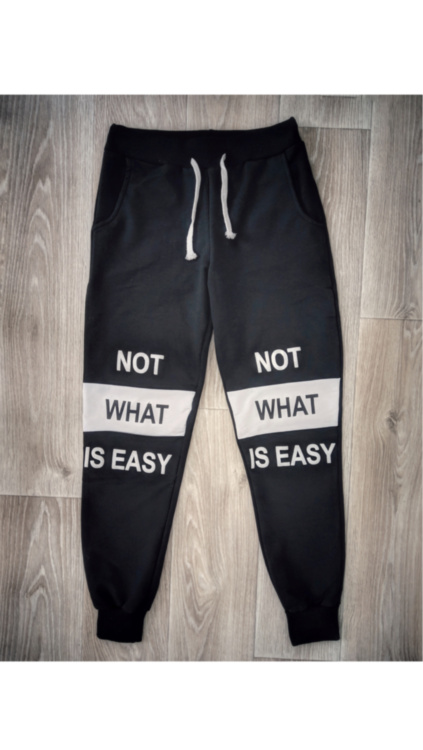 Штаны детские спортивные NOT WHAT IS EASY