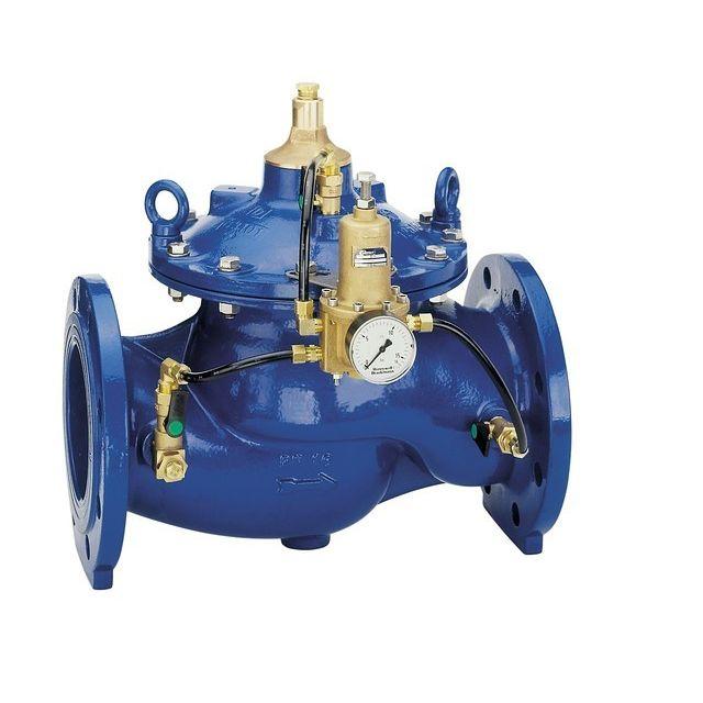 Регулятор давления воды "после себя" пилотного типа Honeywell серии DR300 DN50