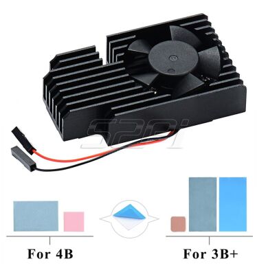 Активная система охлаждения Raspberry Pi 4 Model B Extreme Cooling Fan Kit