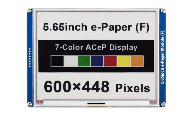 Дисплей 5.65inch 600x448 E-Ink 7-Color (18295)
